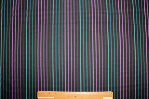 Ike Behar striped cotton shirting
