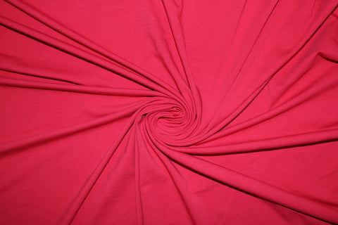 Organic Cotton Jersey - Red