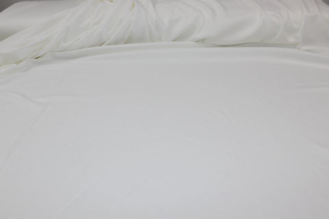 Super Soft Cotton Interlock - White