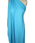 Aqua cotton jersey