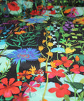 Floral cotton batiste fabric lawn