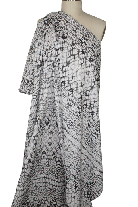 Batik-style print lightweight cotton