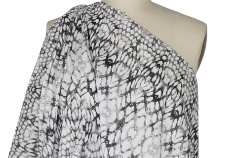 Batik-style print lightweight cotton