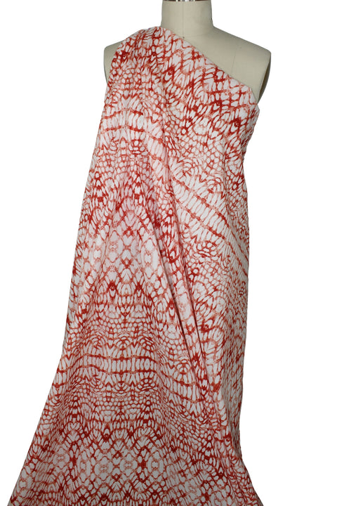 Batik-style print lightweight cotton