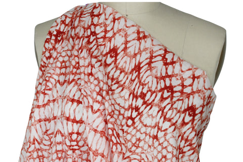 Batik-style print lightweight cotton