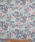 Linen Cotton Rayon Floral fabric