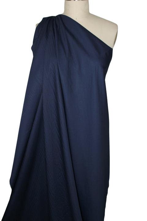 Navy blue Japanese cotton