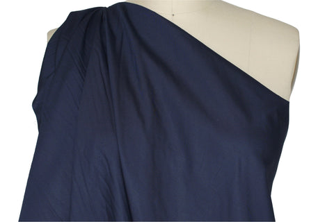 Navy blue Japanese cotton