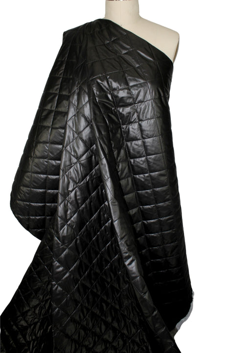 Waterproof quilted coating fabric