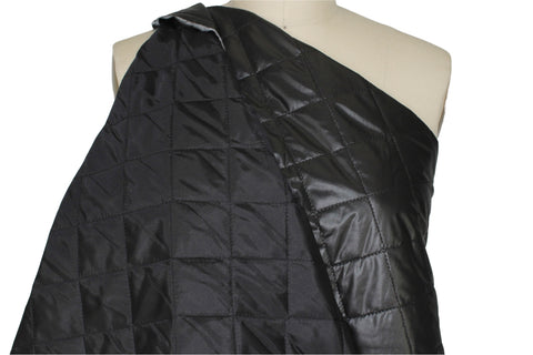 Waterproof quilted coating fabric