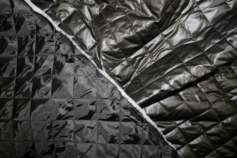 Waterproof quilted coating fabric