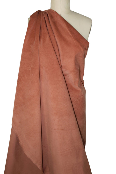 Stretch baby-wale corduroy