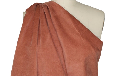 Stretch baby-wale corduroy