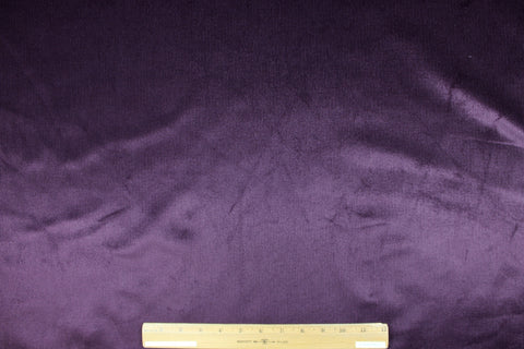 Purple stretch corduroy