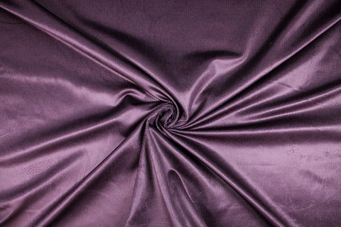 Purple stretch corduroy