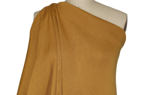 Rayon blend ribbed knit