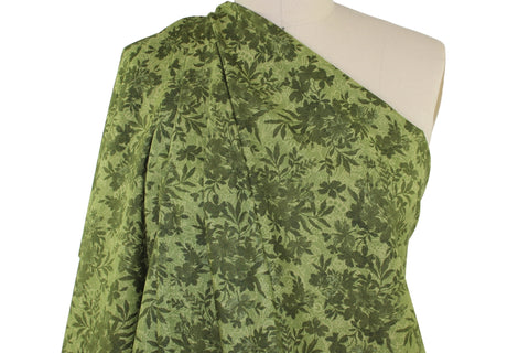 Green Gables Floral Cotton - Greens