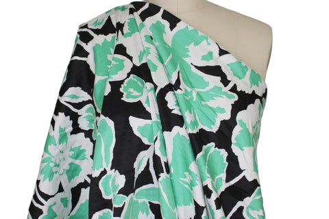 Floral cotton shirt weight