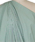 Italian striped cotton shirting