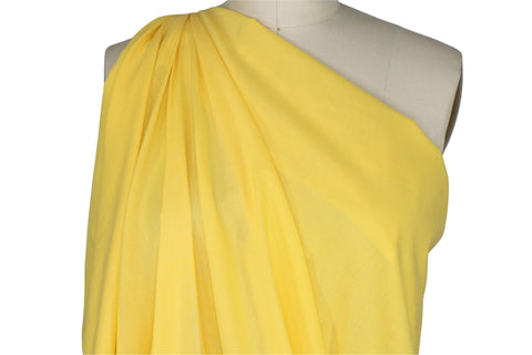 Bright yellow cotton lawn