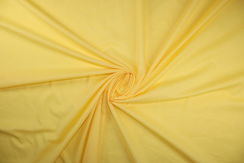 Bright yellow cotton lawn