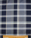 Plaid Italian cotton shirting