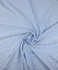 Striped cotton shirting