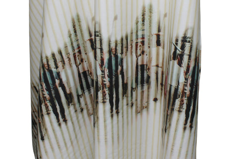 Digital print cotton shirting