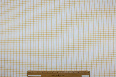 Ike Behar checked cotton shirting