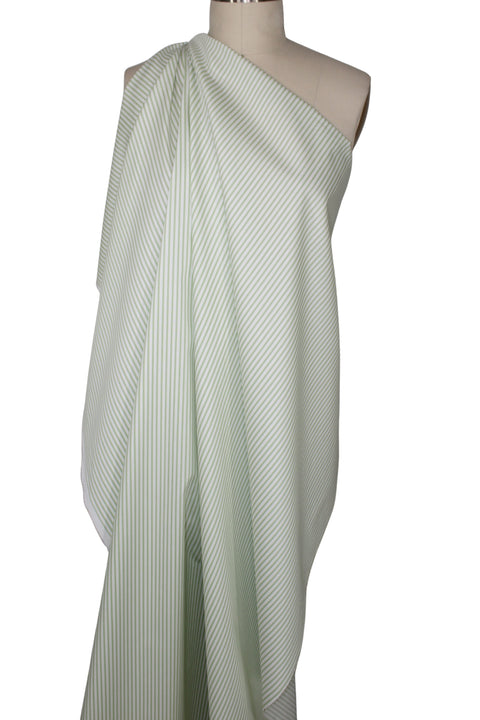 Striped Japanese cotton shirting