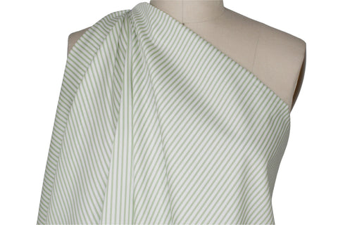 Striped Japanese cotton shirting