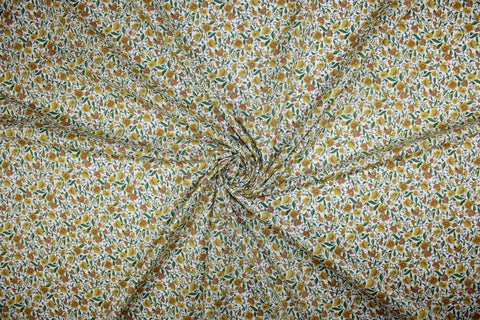 Hokkoh Mills Japanese floral cotton lawn