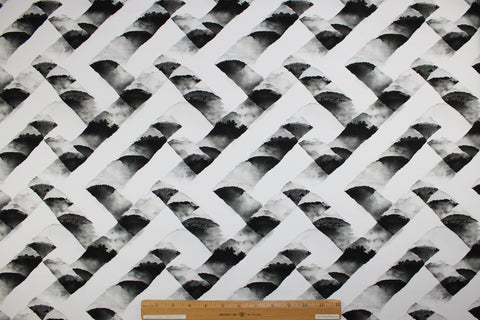 Digital print polished cotton shirting