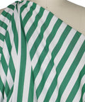 Ike Behar wide striped cotton shirting