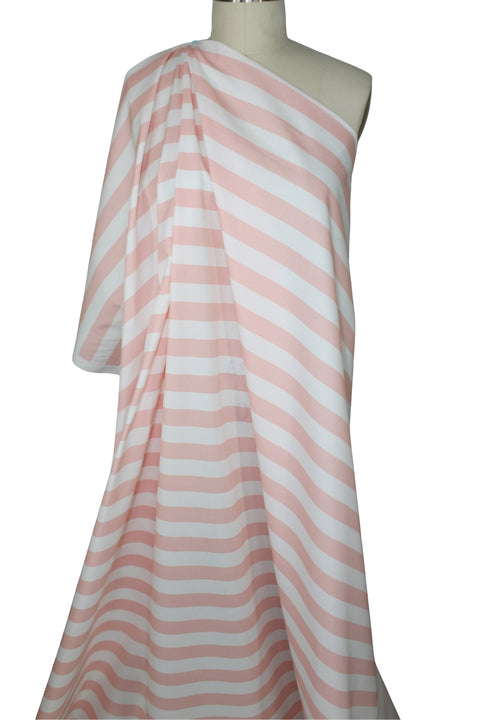 Awning stripe cotton shirting