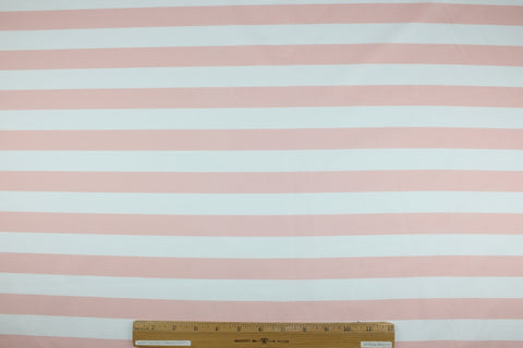 Awning stripe cotton shirting