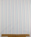 Italian pinstripe cotton shirting