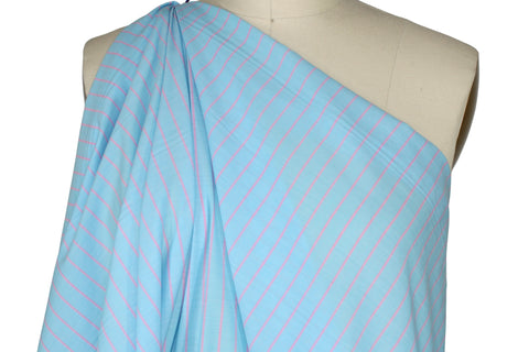 Striped Italian shirt weight cotton