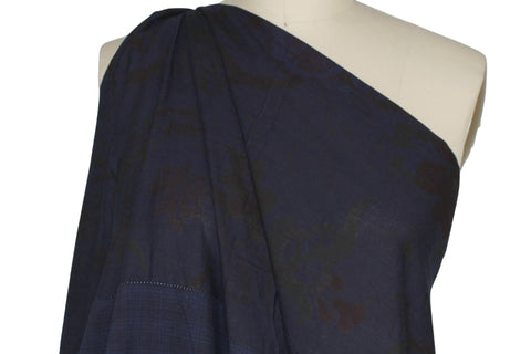It's a Conundrum Patchwork Cotton - Blues