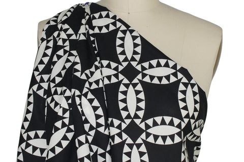 Geometric print Japanese cotton 