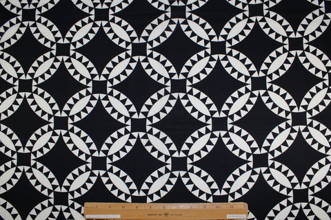 Geometric print Japanese cotton 
