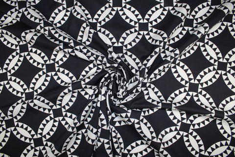 Geometric print Japanese cotton 