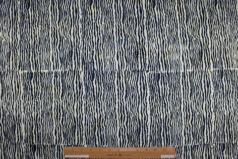 Japanese abstract stripe cotton
