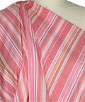 Italian striped cotton lawn