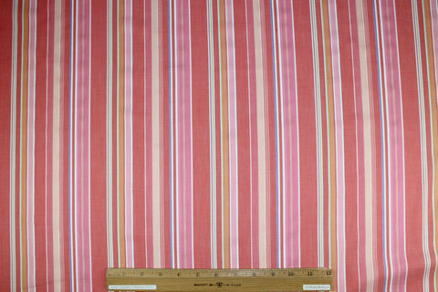 Italian striped cotton lawn