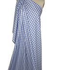 Ike Behar checked cotton shirting