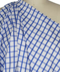 Ike Behar checked cotton shirting