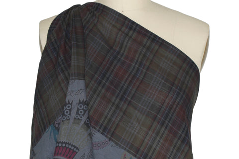 Double Conundrum Patchwork Cotton - Blues/Multi