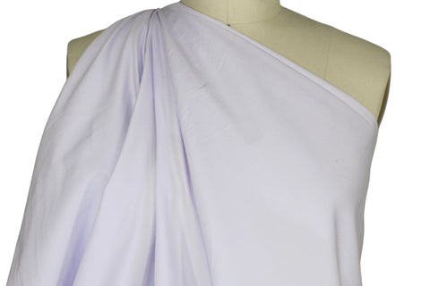 Ike Behar cotton shirting in pale purple