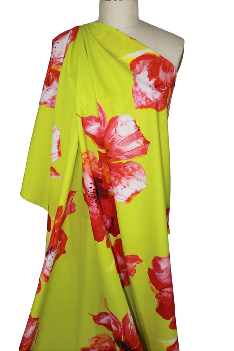 Carolina bold floral print cotton